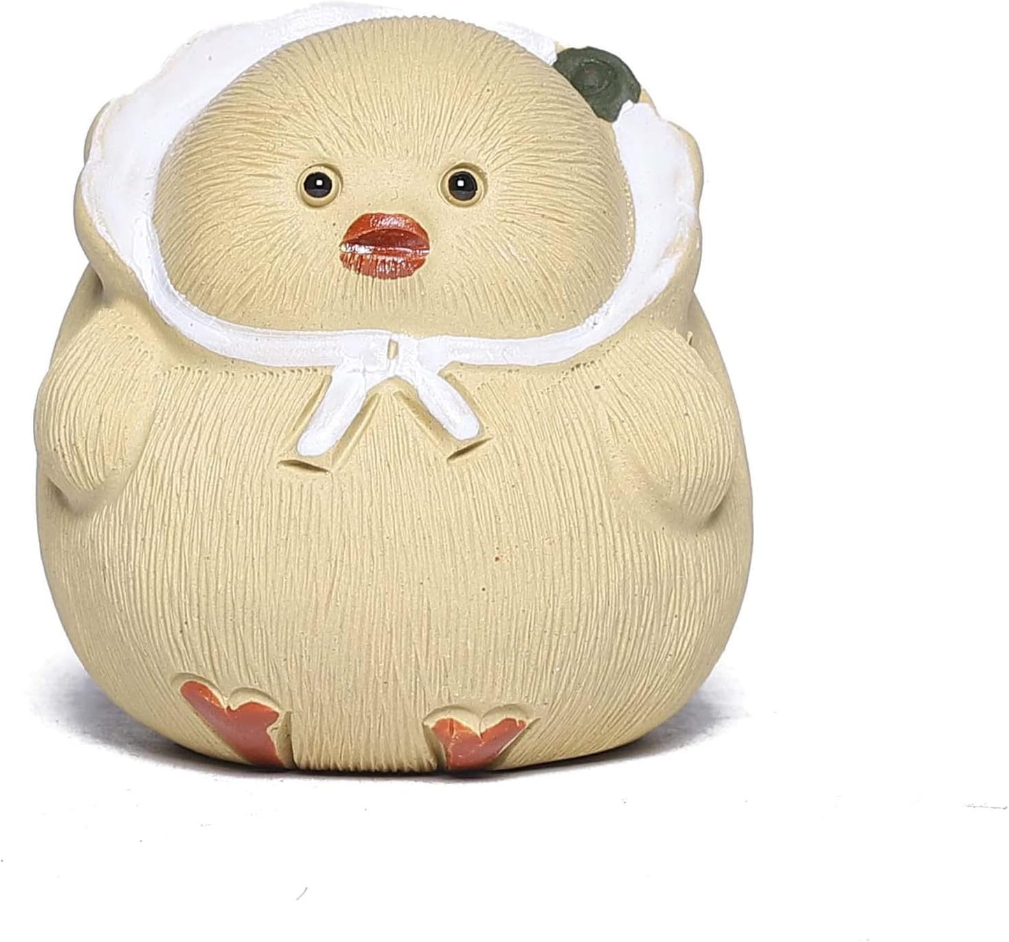 SILINE Yixing Zisha Clay Tea Pet,Chinese Zodiac Signs Statues Animal Figurine,Gongfu Tea Tray Accessories Ornament (Chicken,Duanni Clay)
