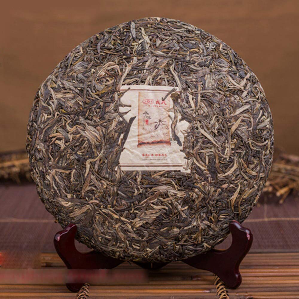 FullChea - 2016 Mengku Rongshi Ben Wei Raw Pu-erh Tea - Pu Erh Tea Loose Leaf - Sheng Puerh From Yunnan - Detox Tea - 17.6oz/ 500g