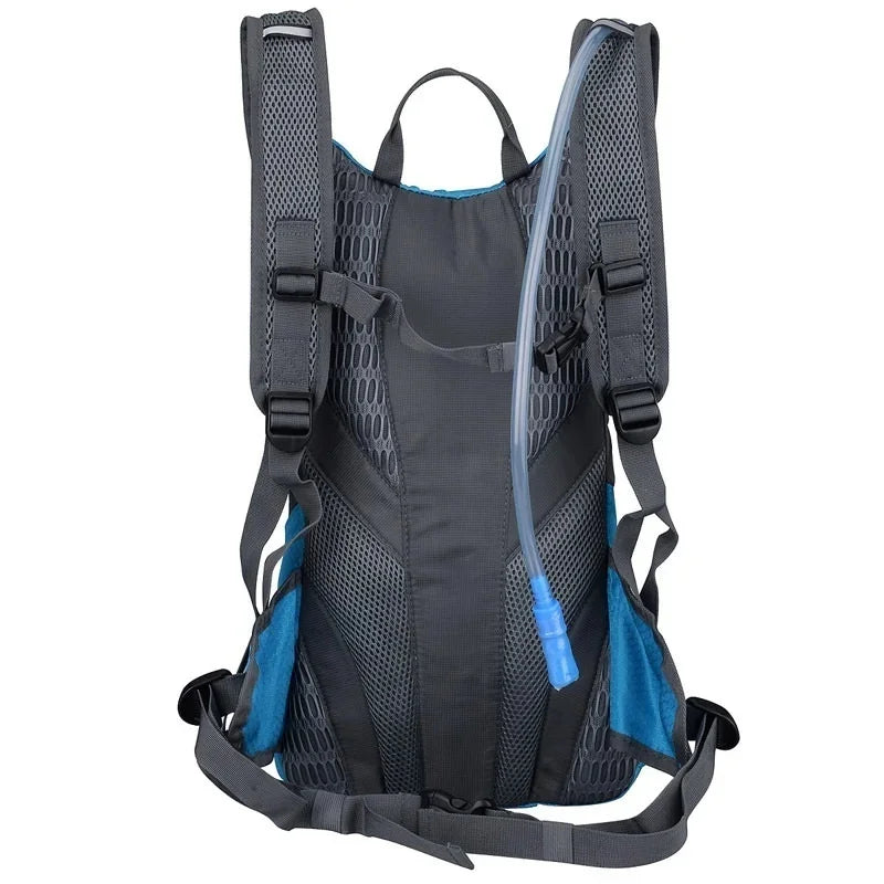 7W Solar Panel Charge For Cell Phones and 5V Device Power Supply Hiking Backpack with 2L Water Bag