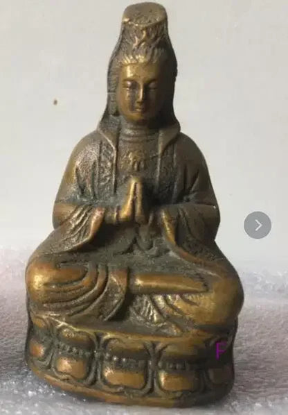 7cm White Tara Vajrasatt Manjushri, Guanyin, Green Tara, Longevity Buddha bronze statue