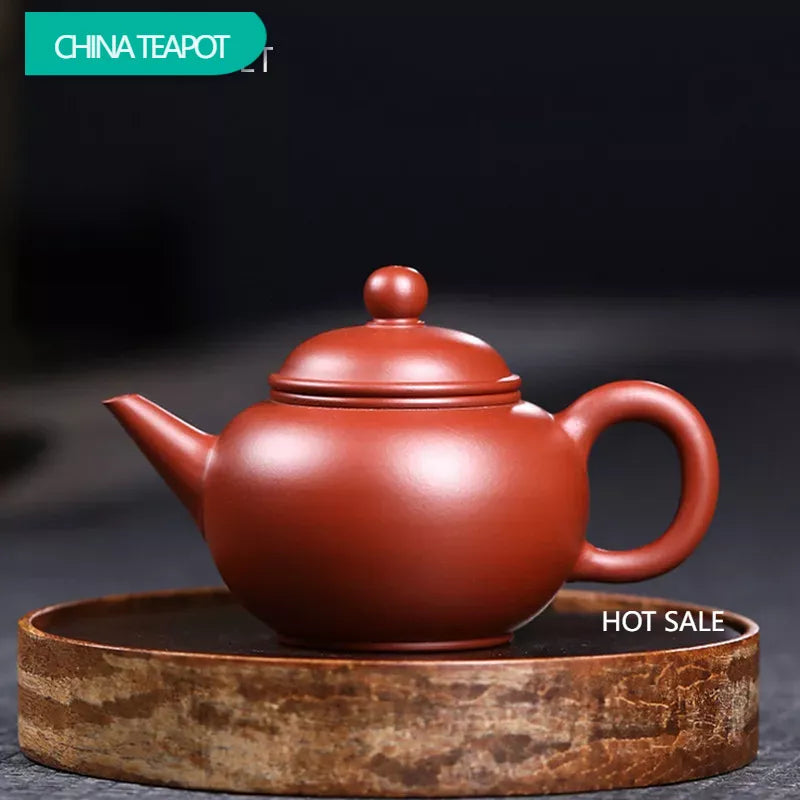 180ml Chinese Yixing Purple Clay Teapots Authentic Raw Ore Dahongpao Mud Tea Pot Kettle Famous Handmade Zisha Tea Set Teaware