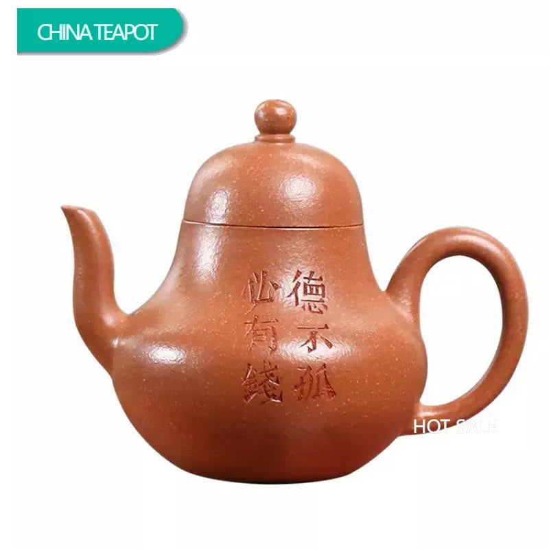 110ml Chinese Yixing Purple Clay Teapots Famous Small Capacity Handmade Tea Pot Raw Ore Beauty Kettle High-end Zisha Tea Set