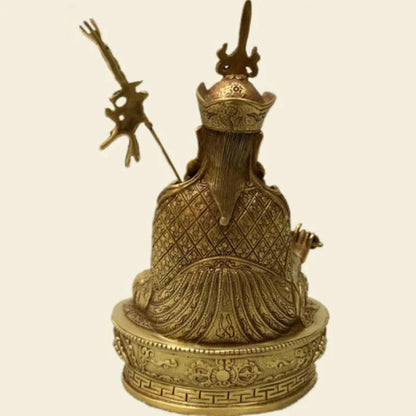 8.2 ” Buddhism bronze Gilt Padmasambhava Great Rinpoche God statues