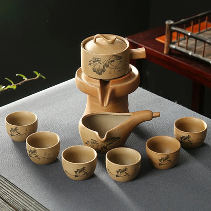 8 Pcs Ceramic Travel Tea Sets Chinese Portable Ceramic Bone China Teaset Gaiwan Teacup Porcelain Tea Cup The Kung Fu Teapot Set