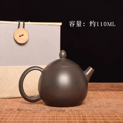 80-150ml China Jianshui Purple Clay Pure Handmade MiniTea Pot(Not Yixing Zisha)  Ceramic  Kung Fu Tea Set Drinkware Tea Ceremony
