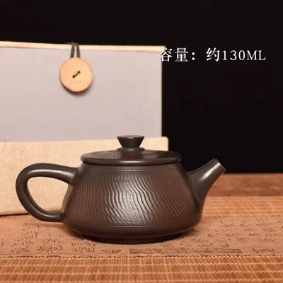 80-150ml China Jianshui Purple Clay Pure Handmade MiniTea Pot(Not Yixing Zisha)  Ceramic  Kung Fu Tea Set Drinkware Tea Ceremony