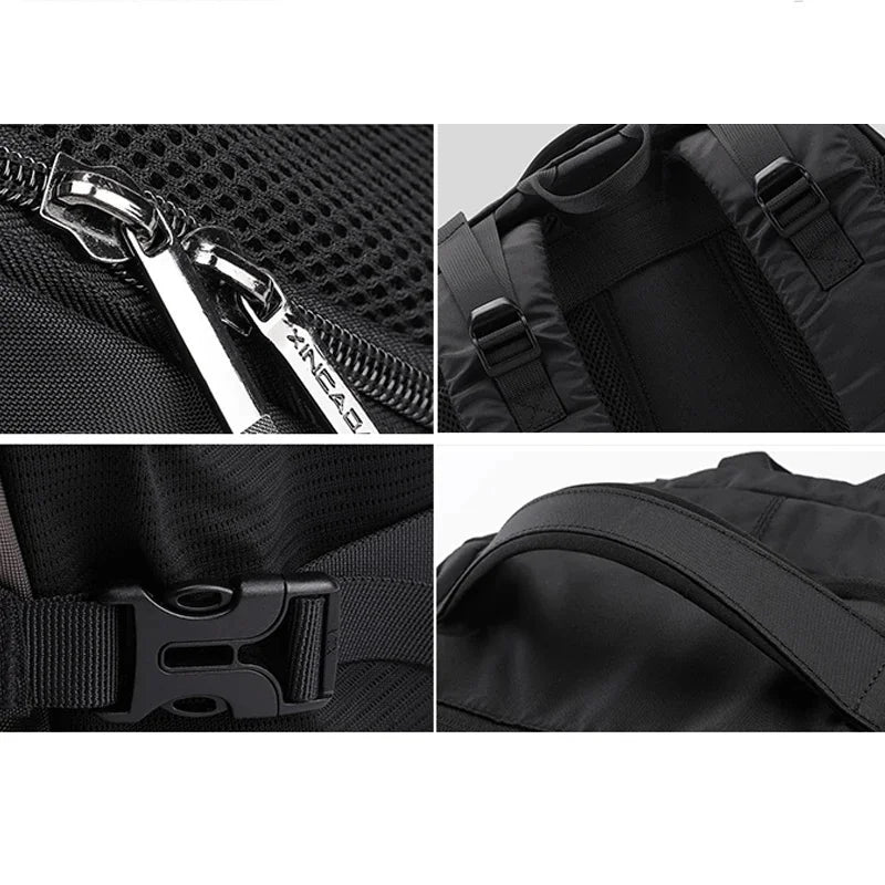 80L 50L Expandable Men 17 Inch Laptop Notebook Backpack Outdoor Hiking Travel Sports Climbing Pack for Male Women Female