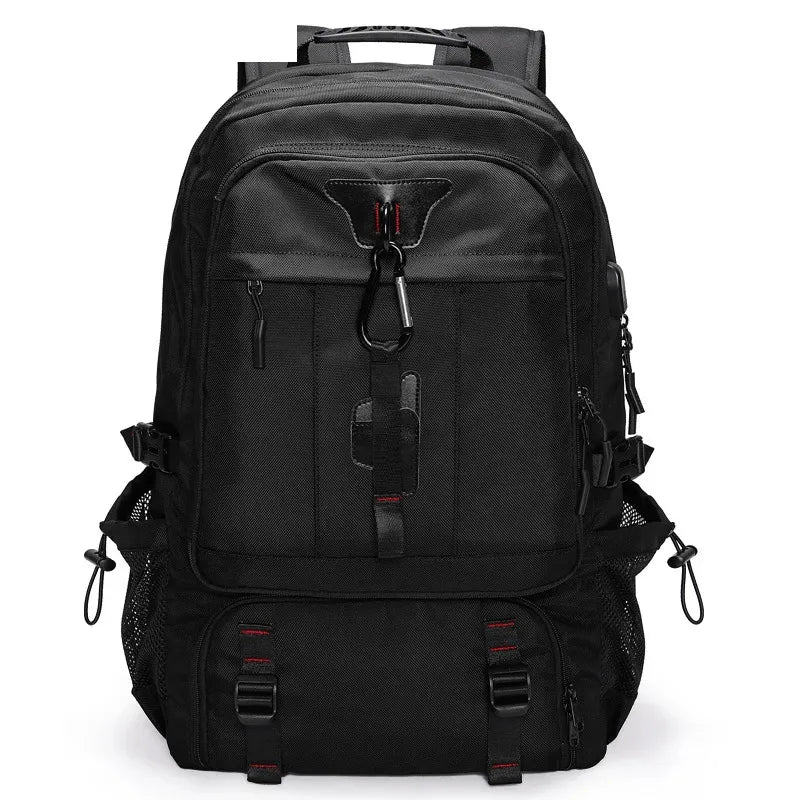 80L 60L Men's Outdoor Backpack Climbing Travel Rucksack Sports Camping Hiking Backpack Large School Bag Pack For Male