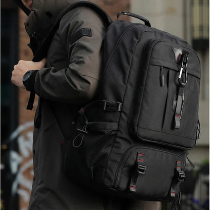 80L 60L Men's Outdoor Backpack Climbing Travel Rucksack Sports Camping Hiking Backpack Large School Bag Pack For Male