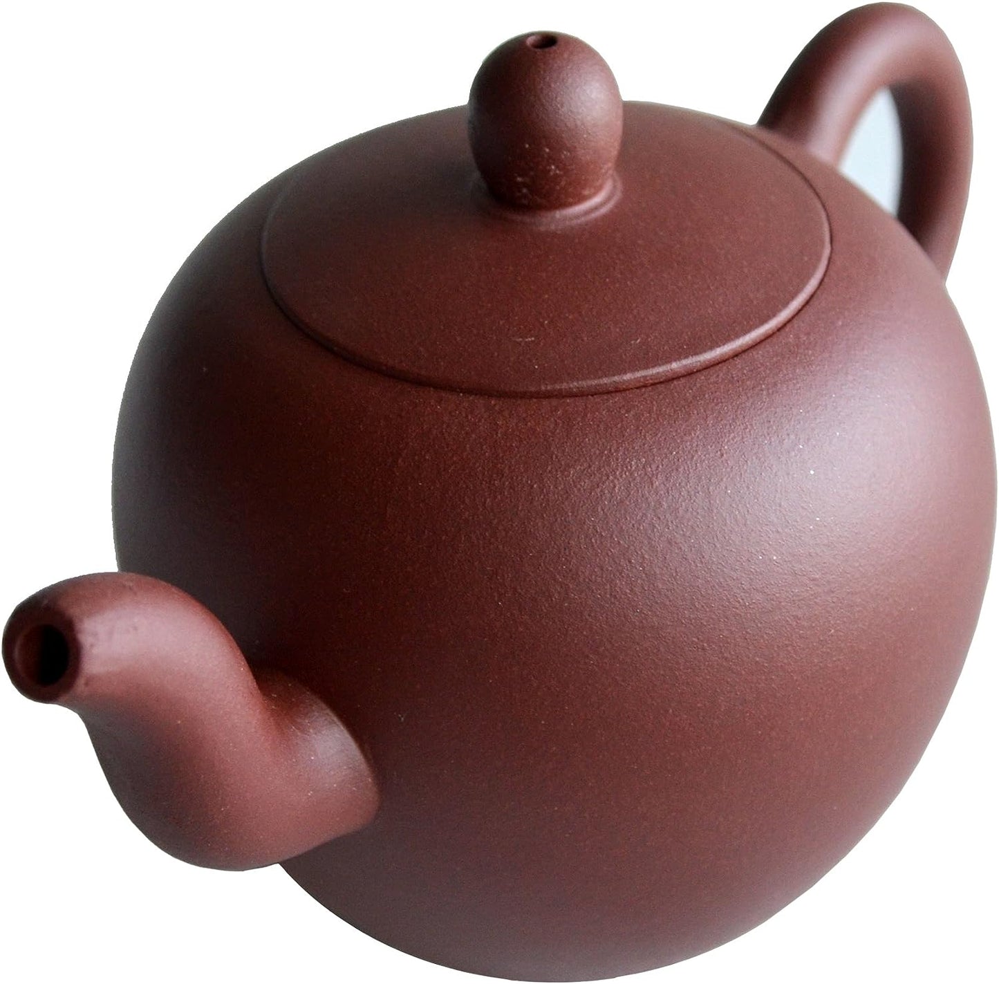 Yixing Teapot 6.8oz Chinese ZiNi Zisha Tea Pots Yellow Meirenjian (Red brown)