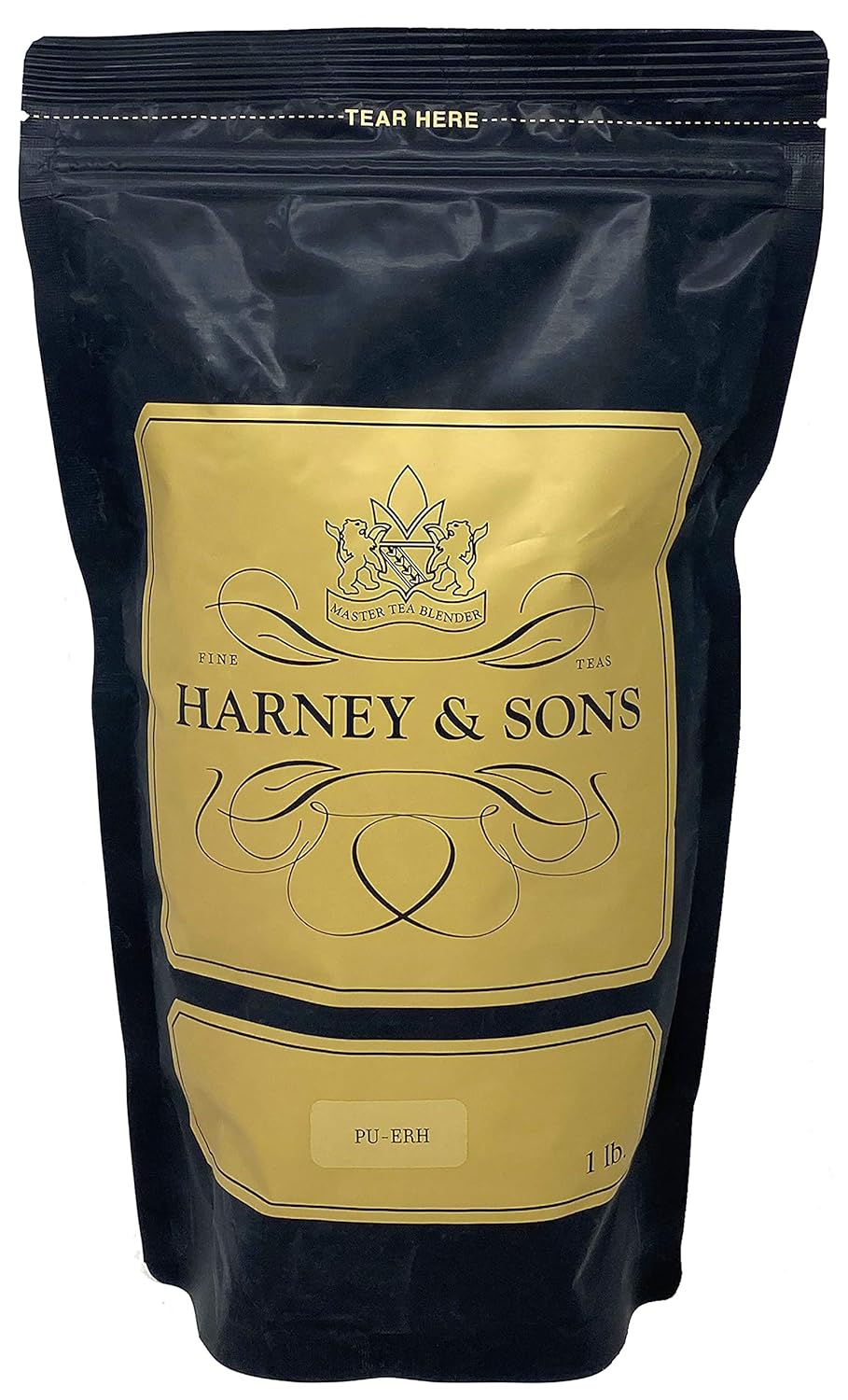 Harney & Sons Pu-erh Tea – Earthy and Dark Tea, Great Present Idea – 1 Pound of Loose Tea