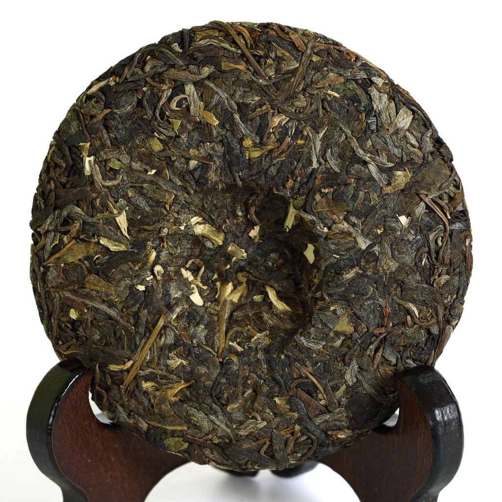 Puerh Tea Cake 100g / 3.52oz 2016 Year Raw Sheng Supreme Sticky Glutinous Rice Flavor - Yunnan Pu-erh Pu erh Puer Pu'er Chinese Tea