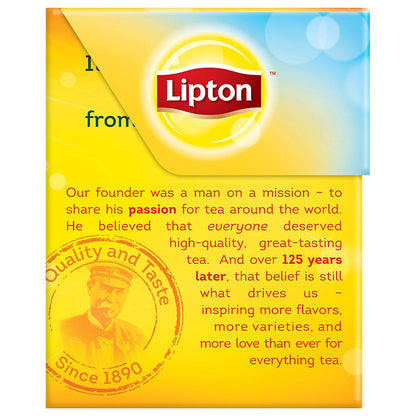 Lipton Southern Sweet Tea Iced Tea Drink Mix 22 Family Size Tea Bags 90.7g Box