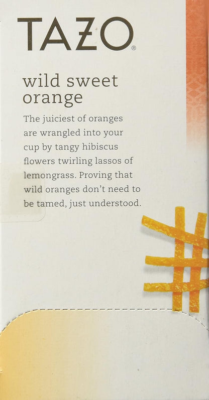 Tazo Wild Sweet Orange Tea 20ct Box