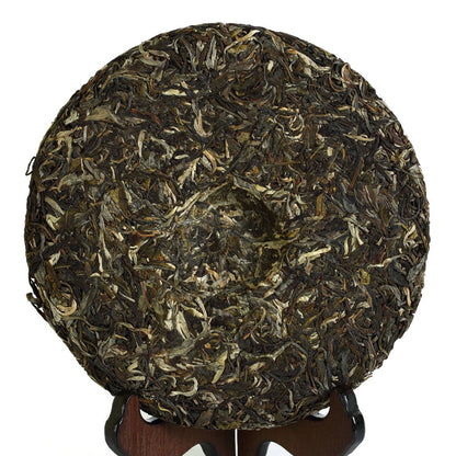 Puerh Tea Cake 400g / 14.1oz 2017 Year Raw Sheng Organic Certificated Banzhang Ecology - Yunnan Pu-erh Pu erh Puer Pu'er Chinese Tea