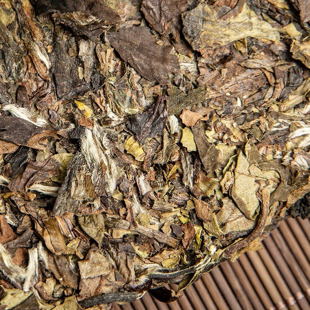 5901 Classical Old Tree White Tea Zhongcha Tea White Tea Cake 357g