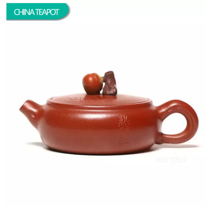 90ml Yixing Famous Small Capacity Purple Clay Teapot Handmade Tea Pot Raw Ore Dahongpao Mud Kettle Chinese Zisha Tea Set Teaware