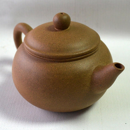 Teapot Chinese Yixing Clay Zisha Pots Handmade Lid Genuine Luck Happiness for Loose Tea