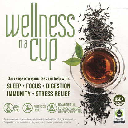 Davidson's Organics, Decaffeinated Black, Loose Leaf Tea, 16-Ounce Bag
