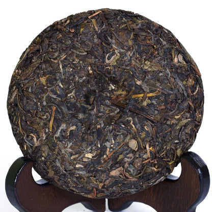 Puerh Tea Cake 100g / 3.5oz 2010 Year Raw Sheng Aged Lucky Dragon - Yunnan Pu-erh Pu erh Puer Pu'er Chinese Tea Raw Small Cake