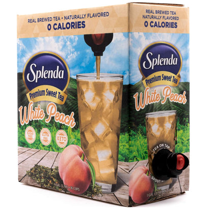 SPLENDA Premium Sweet Tea On Tap, 1 Gallon Bag In Box Ready to Drink Liquid, Sweet Tea, 128 Fl Oz
