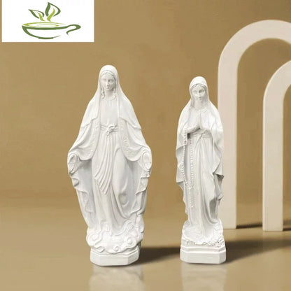 Resin Our Lady of Guadalupe Figure Virgin Mary Statue Religious Gifts Ornament Mother God Home Decoration Sculpture Accessories