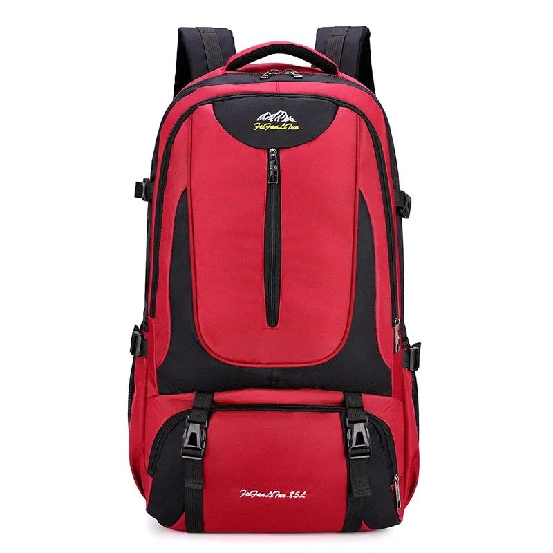 85L Men Unisex Outdoor Backpack Travel Sports Bag Pack Fishing Hiking Climbing Camping Rucksack For Male Women Female