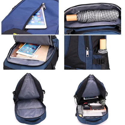 85L Men Unisex Outdoor Backpack Travel Sports Bag Pack Fishing Hiking Climbing Camping Rucksack For Male Women Female