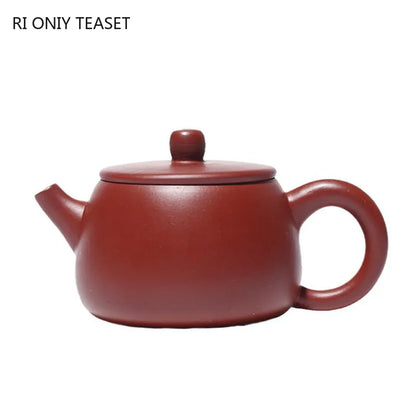 85ml Yixing Handmade Purple Clay Teapots Ball Shaped Infuser Tea Pot Beauty Kettle Customized Zisha Tea Set Dahongpao Authentic