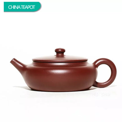 130ml Chinese Yixing Purple Clay Teapots Famous Artists Handmade Raw Ore Purple Zhu Mud Tea Pot Kettle Authentic Zisha Tea Set