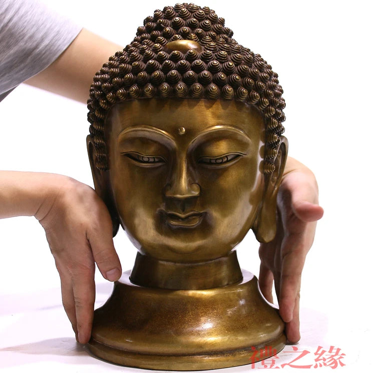 $900 ## 34CM large # bless HOME Safety Health luck Talisman #office shop efficacious Protection Tibetan Buddhism Buddha statue