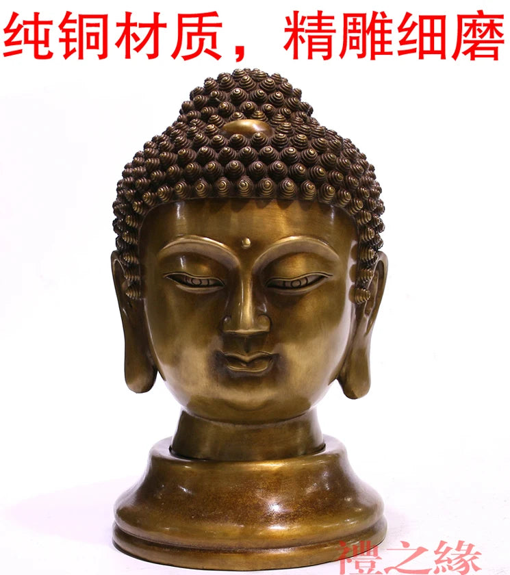 $900 ## 34CM large # bless HOME Safety Health luck Talisman #office shop efficacious Protection Tibetan Buddhism Buddha statue