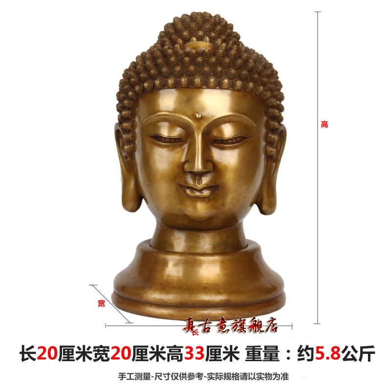 $900 ## 34CM large # bless HOME Safety Health luck Talisman #office shop efficacious Protection Tibetan Buddhism Buddha statue