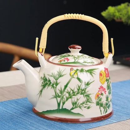 900ml Pot Large Ceramic Capacity Porcelain Teapot With Filter Water Chinese Kung Fu Kettle Teaware Drinkware Kettle Green Tea