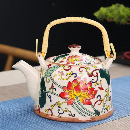 900ml Pot Large Ceramic Capacity Porcelain Teapot With Filter Water Chinese Kung Fu Kettle Teaware Drinkware Kettle Green Tea