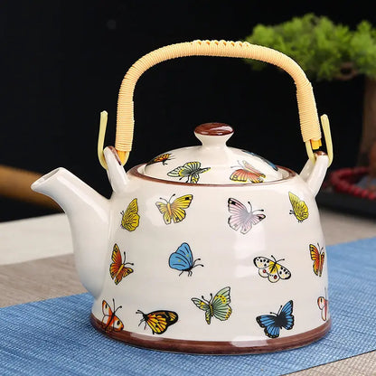 900ml Pot Large Ceramic Capacity Porcelain Teapot With Filter Water Chinese Kung Fu Kettle Teaware Drinkware Kettle Green Tea