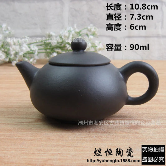 90CC Yixing Purple Clay Teapot Small Capacity Kettle Kung Fu Zisha Tet Set Puer Teaware