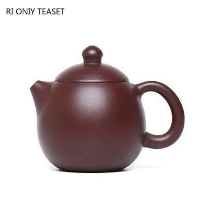 90ml Authentic Yixing Purple Clay Teapots Handmade Small Capacity Dragon Egg Tea Pot Raw Ore Zisha Beauty Kettle Chinese Tea Set