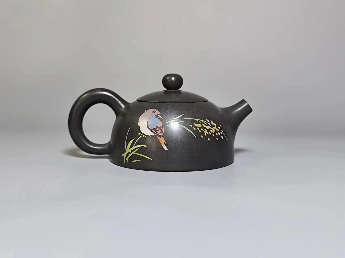 90ml Chinese Jianshui Purple Clay (not Yixing )Handmade Natural Material Mini TeaPot Not Zisha Beauty Kettle Teaset Ceremony