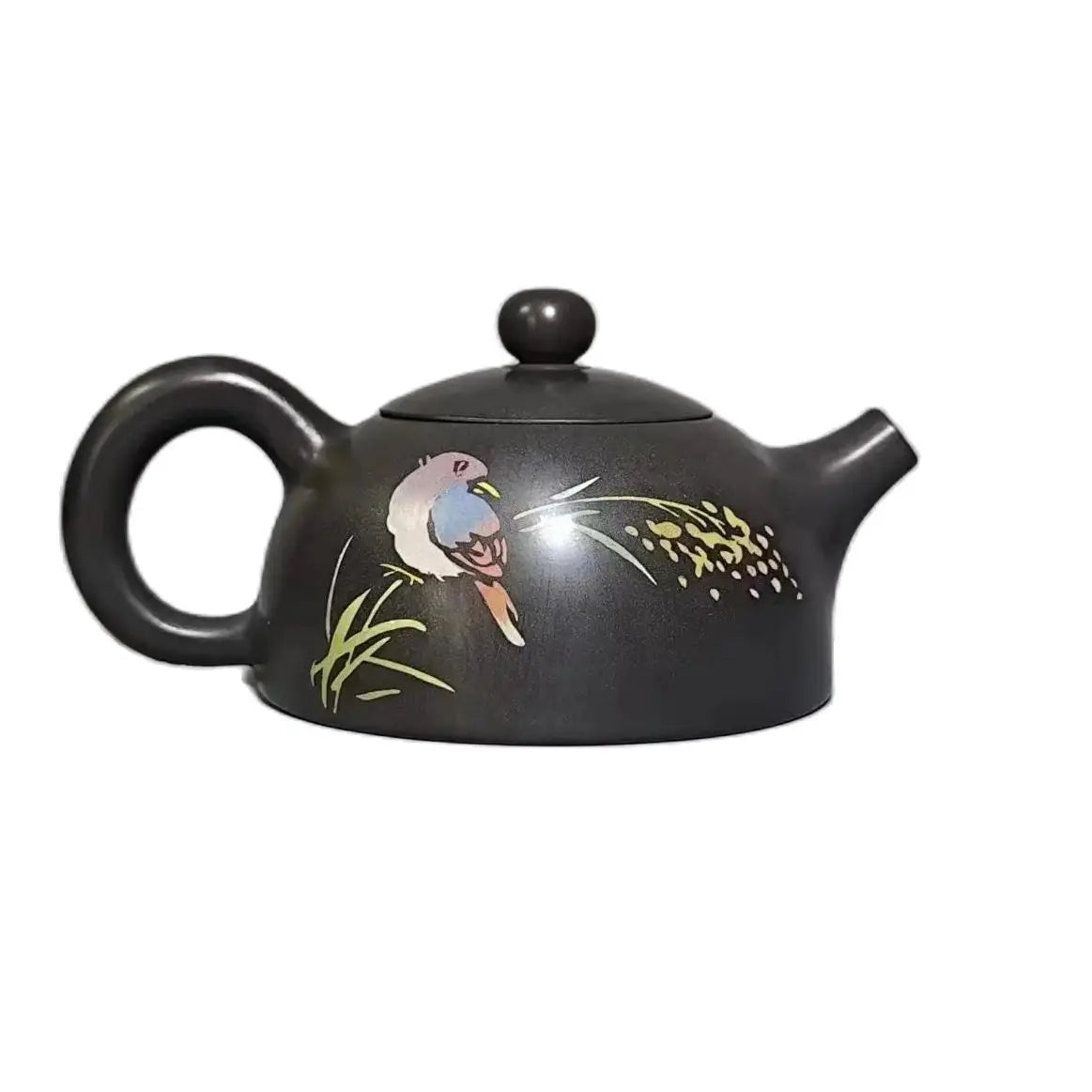90ml Chinese Jianshui Purple Clay (not Yixing )Handmade Natural Material Mini TeaPot Not Zisha Beauty Kettle Teaset Ceremony