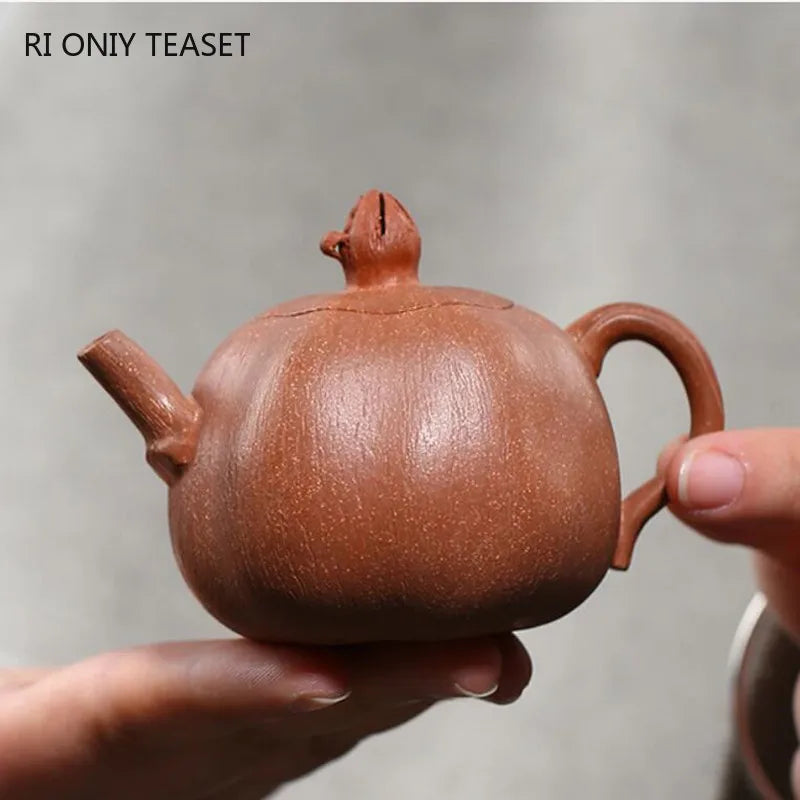 90ml High-end Yixing Purple Clay Teapots Famous Handmade Tea Pot Raw Ore Beauty Kettle Chinese Zisha Tea Set Collection Gifts