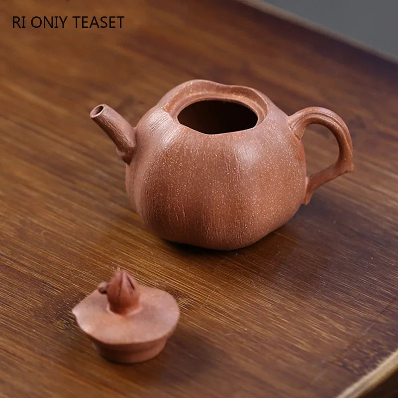 90ml High-end Yixing Purple Clay Teapots Famous Handmade Tea Pot Raw Ore Beauty Kettle Chinese Zisha Tea Set Collection Gifts