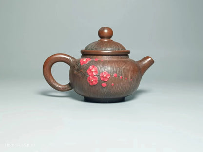 90ml Jianshui Clay Pure Handmade Mini  Plum Flower TeaPot(Not Yixing Zisha) Ceramic  Kung Fu Tea Set Drinkware Tea Ceremony