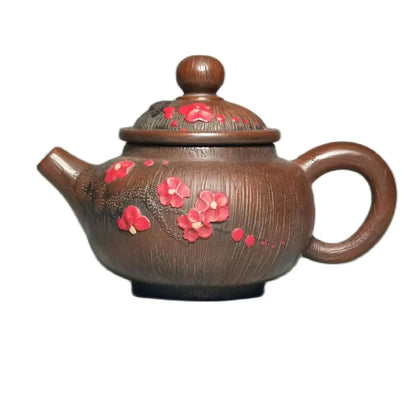 90ml Jianshui Clay Pure Handmade Mini  Plum Flower TeaPot(Not Yixing Zisha) Ceramic  Kung Fu Tea Set Drinkware Tea Ceremony