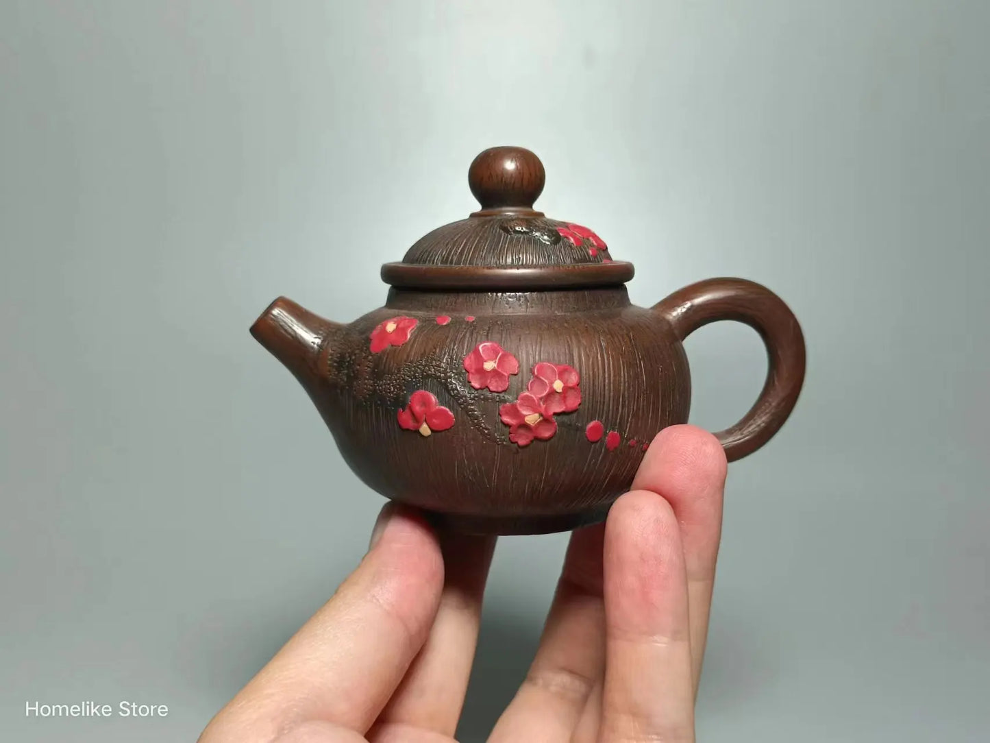 90ml Jianshui Clay Pure Handmade Mini  Plum Flower TeaPot(Not Yixing Zisha) Ceramic  Kung Fu Tea Set Drinkware Tea Ceremony