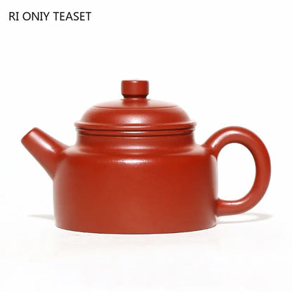 90ml Small Capacity Chinese Yixing Purple Clay Tea Pot Handmade Teapot Raw Ore Dahongpao Mud Kettle Zisha Teaware Tea Set