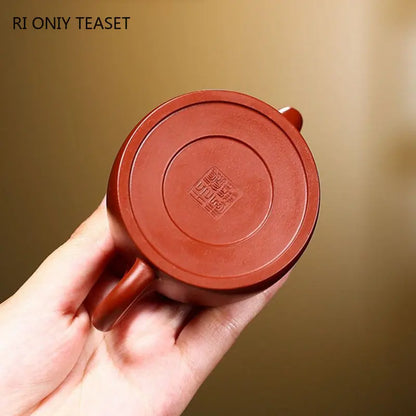 90ml Small Capacity Chinese Yixing Purple Clay Tea Pot Handmade Teapot Raw Ore Dahongpao Mud Kettle Zisha Teaware Tea Set