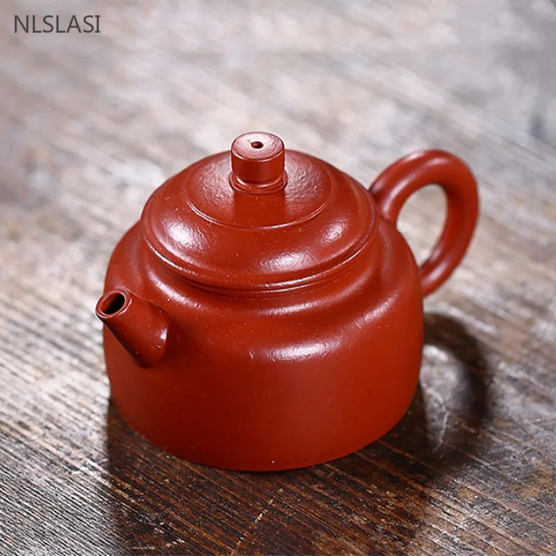 90ml Tradition Yixing Purple Clay Tea Pot Raw Ore Dahongpao Filter Teaware Handmade Beauty Teapot Customized Zisha Tea Infuser