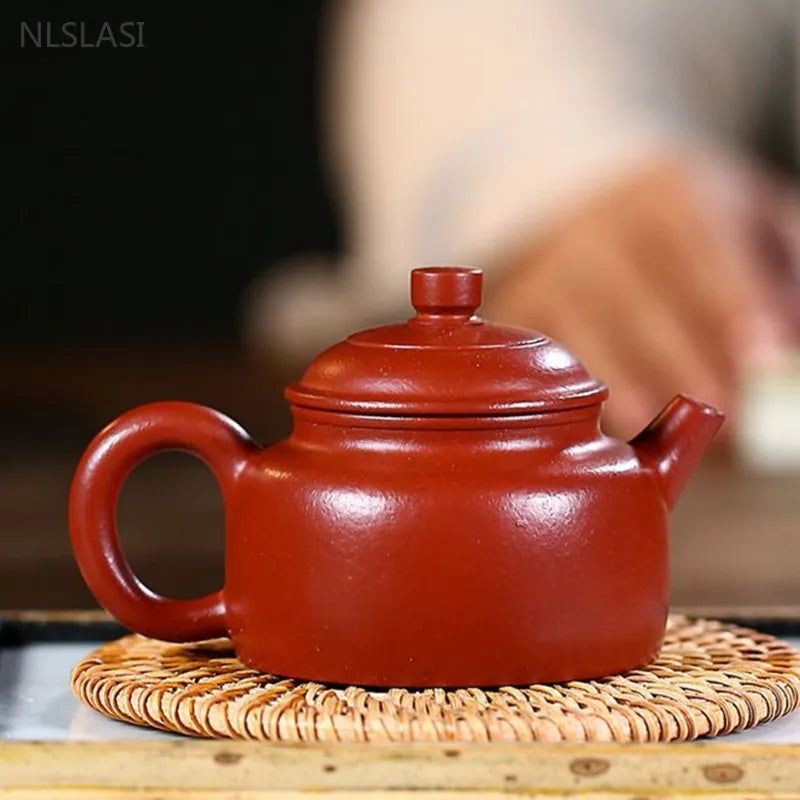 90ml Tradition Yixing Purple Clay Tea Pot Raw Ore Dahongpao Filter Teaware Handmade Beauty Teapot Customized Zisha Tea Infuser