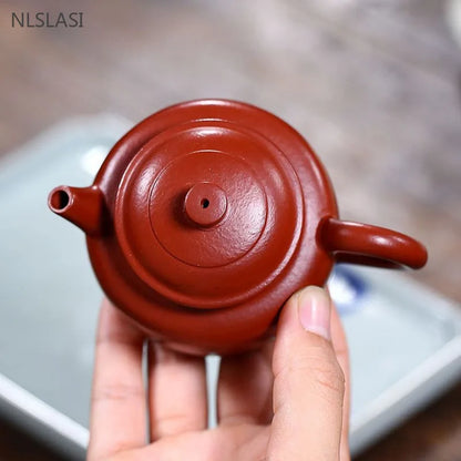 90ml Tradition Yixing Purple Clay Tea Pot Raw Ore Dahongpao Filter Teaware Handmade Beauty Teapot Customized Zisha Tea Infuser